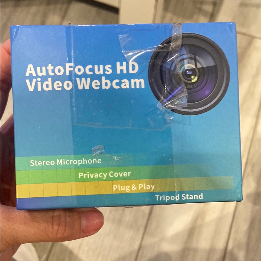 AutoFocus HD Video Webcam with Stereo Microphone